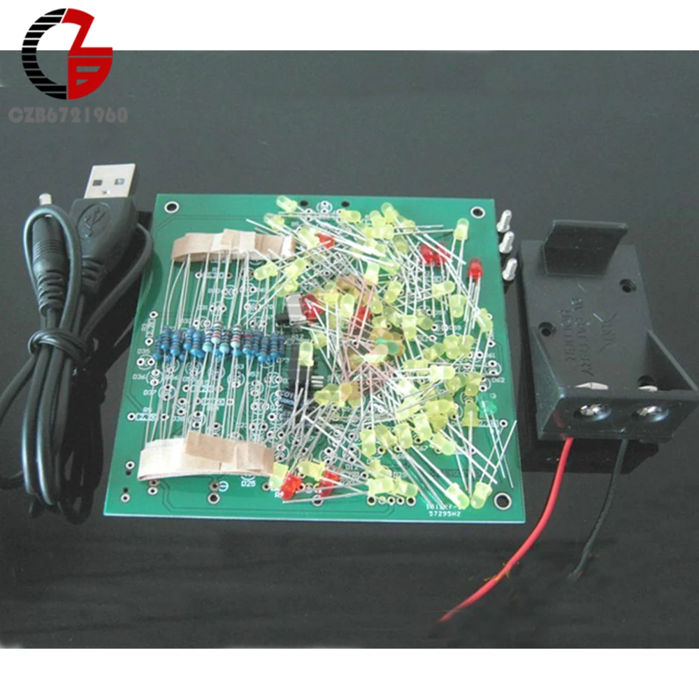 Wobbly Windbell Fun электронный набор для самостоятельного изготовления Wring 83 светодиода