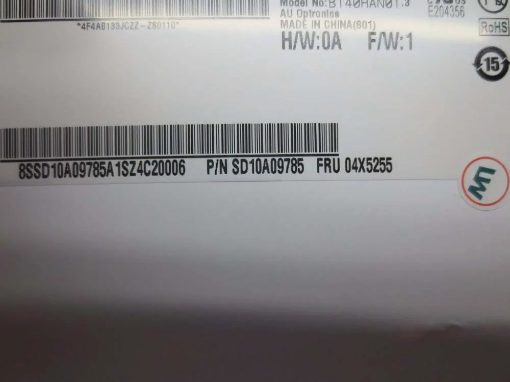 Новый оригинальный для Lenovo ThinkPad t450 t450s без Touch FHD ips eDP светодио дный Дисплей ЖК