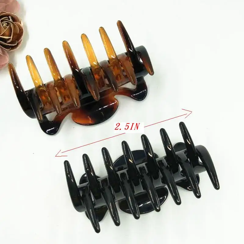 

Antiskid clip Large Hair Clamps Acetate Hair Crab Clamp Claw Clip Big Barrette Crab Hair Claws for Women Accessories Jaw Clips