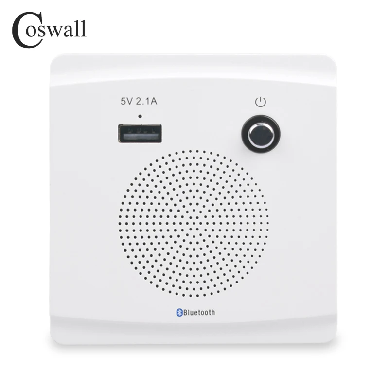 Bluetooth динамик COSWALL со светодиодным индикатором 5 В 2 1 А|Электрические розетки| |