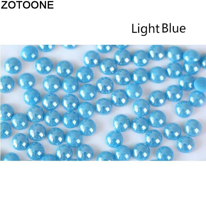 ZOTOONE 3 8-4 мм 1000 шт. с камнями на клейкой основе свадебные платья Сумки DIY Керамика