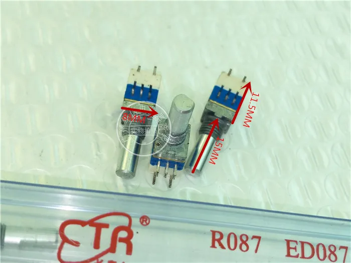 

Original new 100% R08708 B103 B10K double-band switched potentiometer 4MMF axis diameter