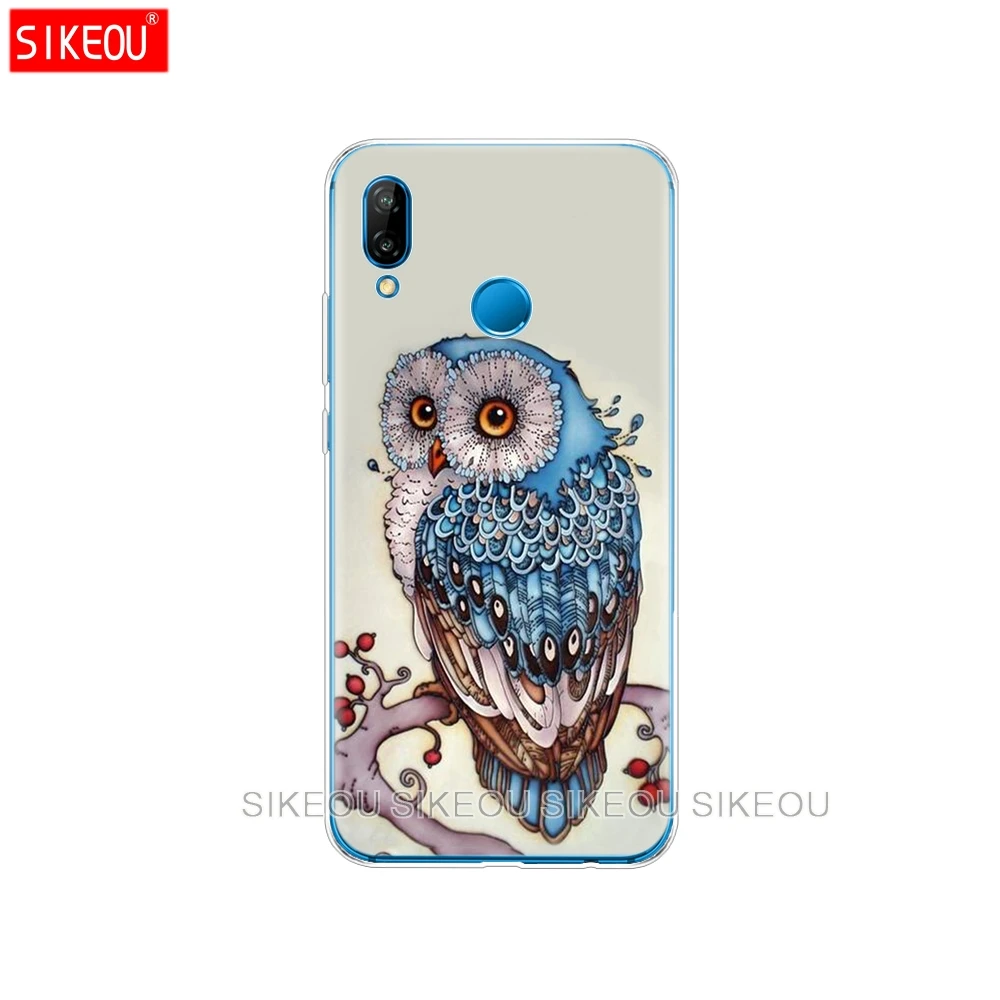 Силиконовый чехол для телефона Huawei P20 P7 P8 P9 P10 Lite Plus Pro 2017 p smart 2018 милый мультяшный