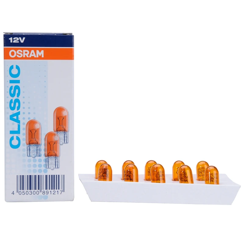 10 шт. автомобильный боковой индикатор OSRAM WY5W 2827|Автомобильная противотуманная