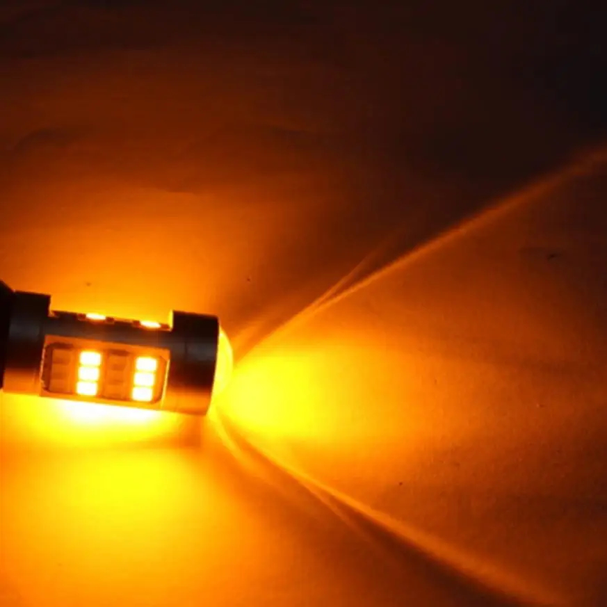 2X T20 7440 10 Вт 42SMD поворотники дневной ходовой светильник s светодиодный