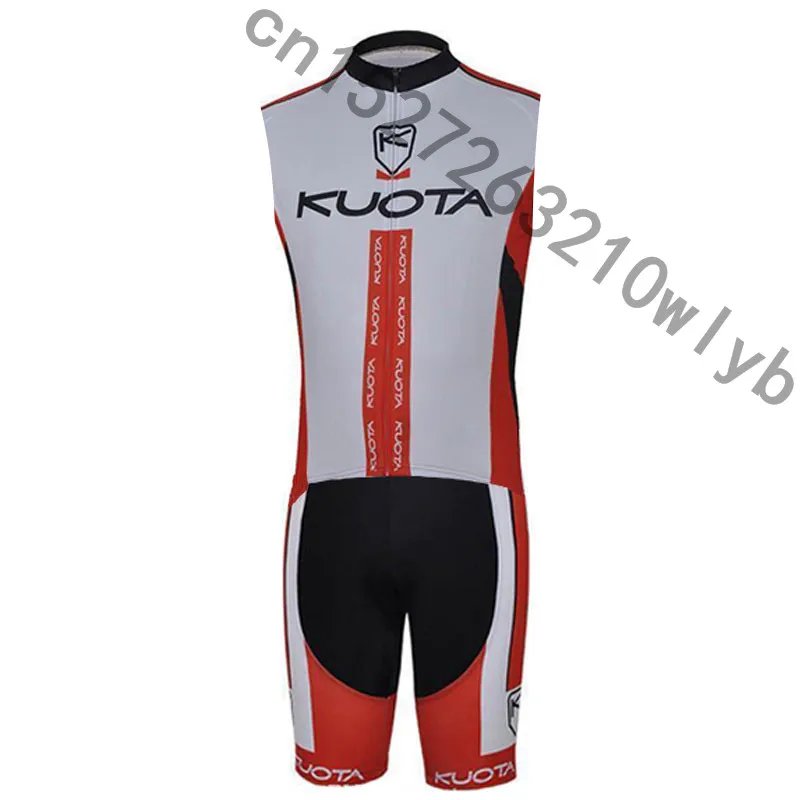2019 KUOTA Pro team Триатлон Велоспорт без рукавов Джерси жилет шорты наборы летние