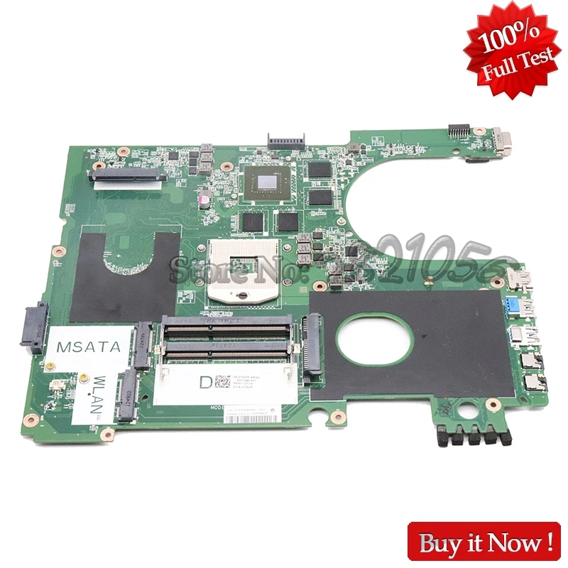 Материнская плата NOKOTION для ноутбука Dell Inspiron 17R 7720 материнская DA0R09MB6H1 CN 072P0M HD4000 GT650M