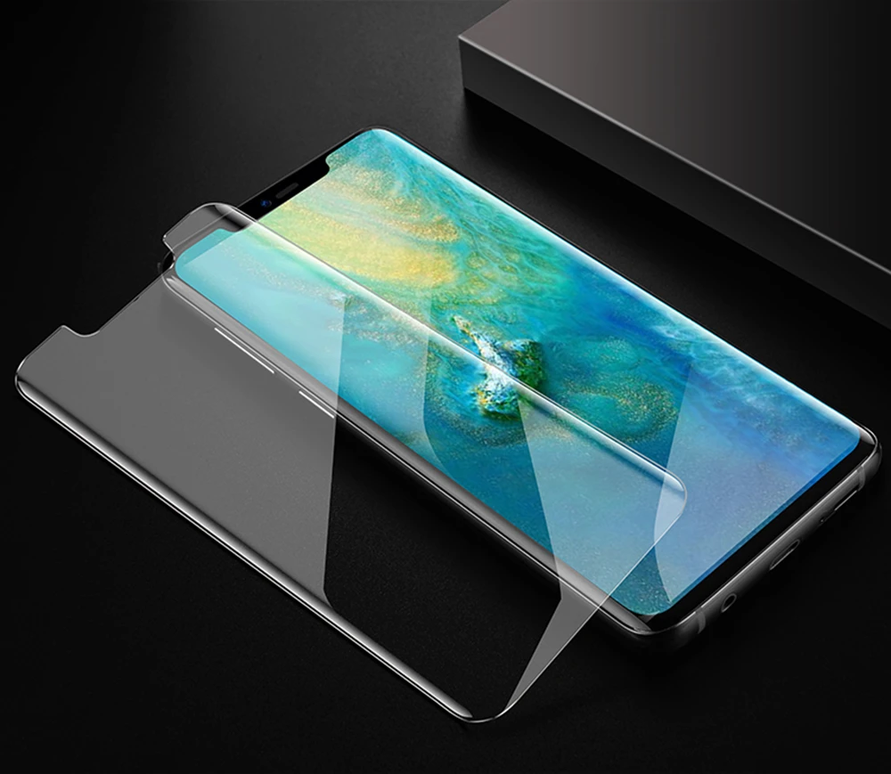 Нано жидкое полное клеевое УФ стекло для huawei P20 P30 закаленное стекло для huawei P20 Por P30 Por P20 P30 Lite защитное стекло