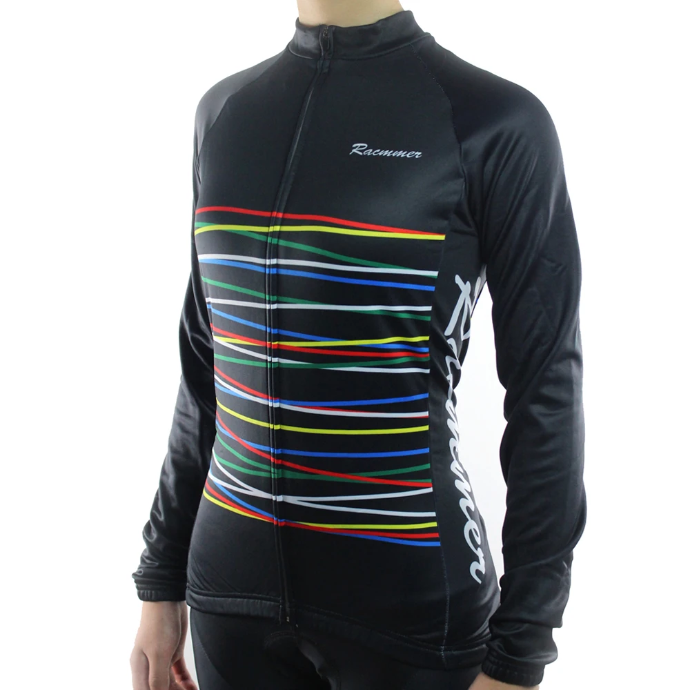 Racmmer 2018 Женская велосипедная Джерси с длинным рукавом Mtb одежда Maillot Ropa Ciclismo