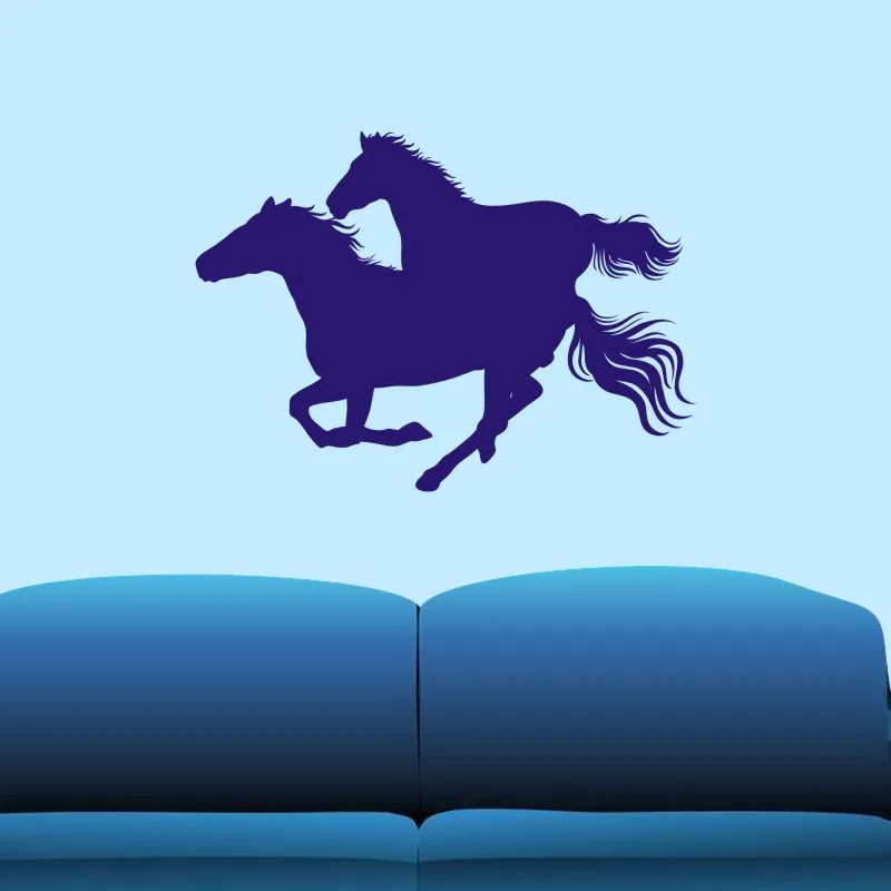 Стикер на стену лошадь El caballo наклейки виниловые декоративная наклейка для