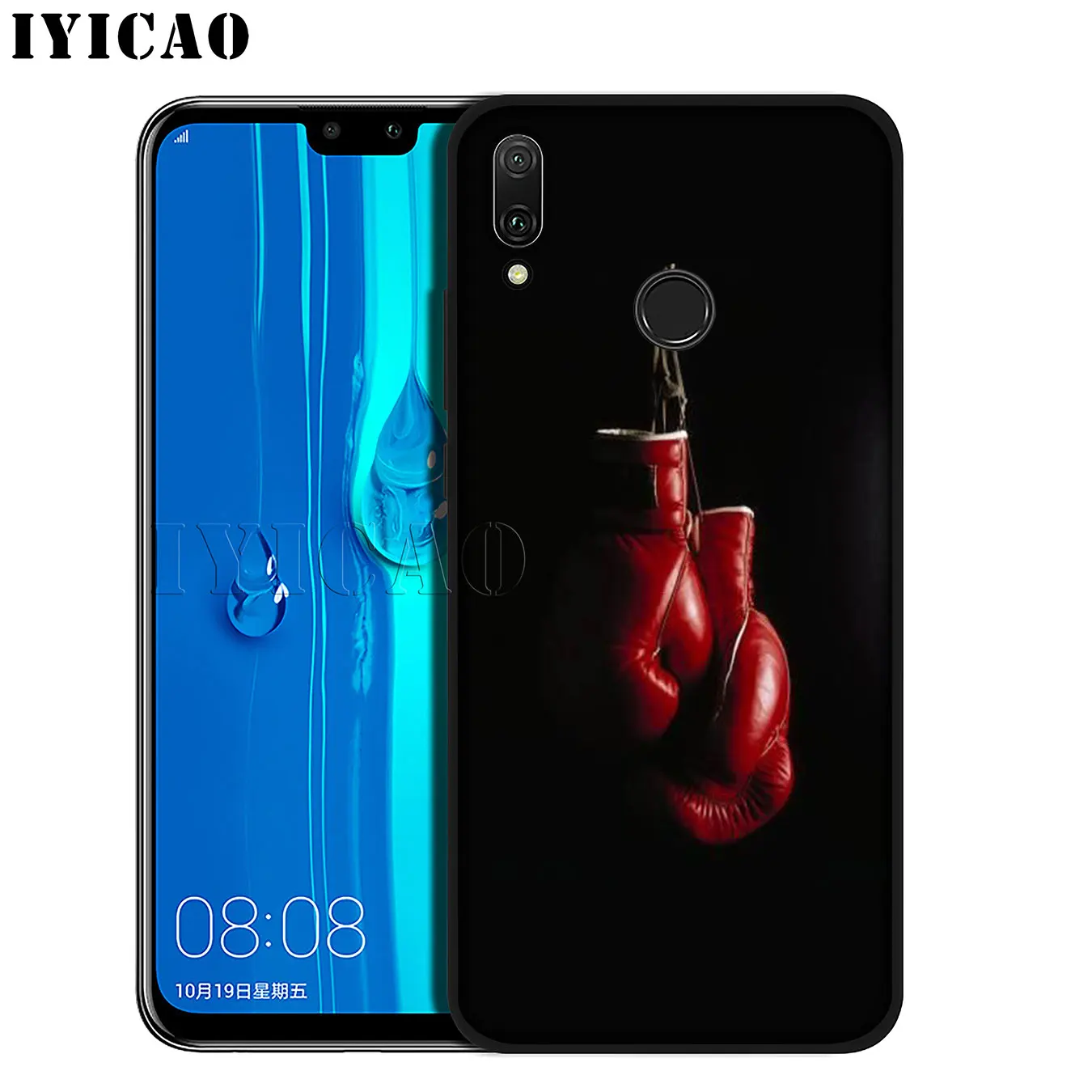 IYICAO Cartoon Boxing Girl Gloves Pattern tpu Soft Case for Huawei Mate 30 20 10 Pro Nova 5I 5T 5 4 4E 3i 3 2i Lite Smart |
