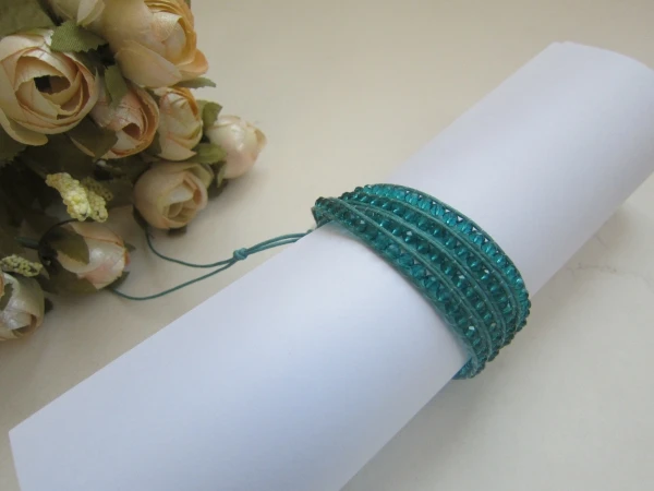 Браслеты из нержавеющей стали с ограниченными по времени стразами 4 мм