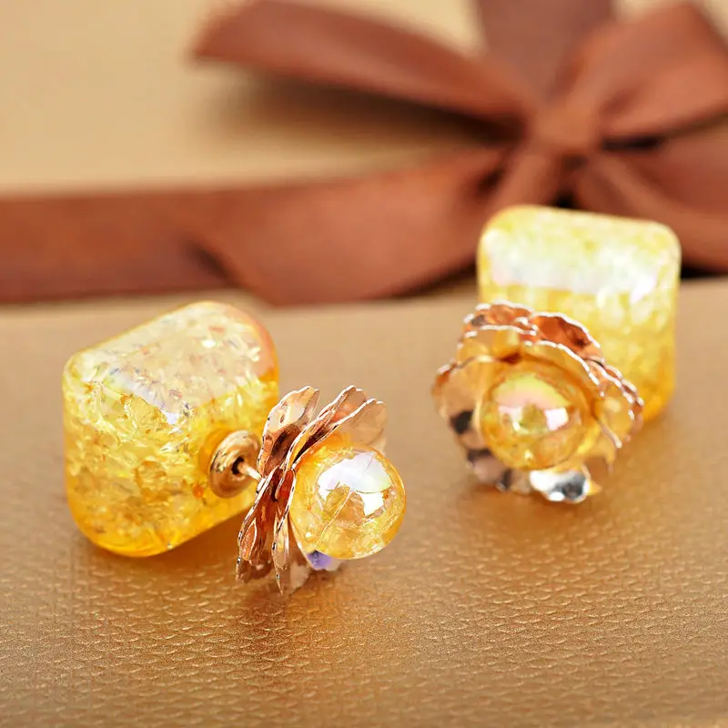 2016 горячая распродажа весна стиль жемчужные серьги скор анти трещины