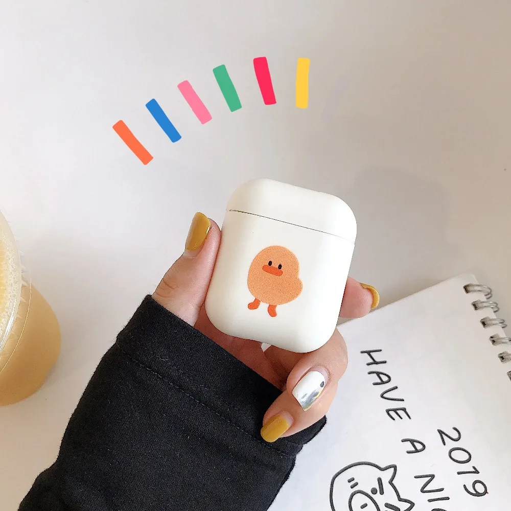 Чехол для AirPods с милым смайликом Мягкий силиконовый чехол Bluetooth беспроводной Чехол для наушников чехол для Airpods funda