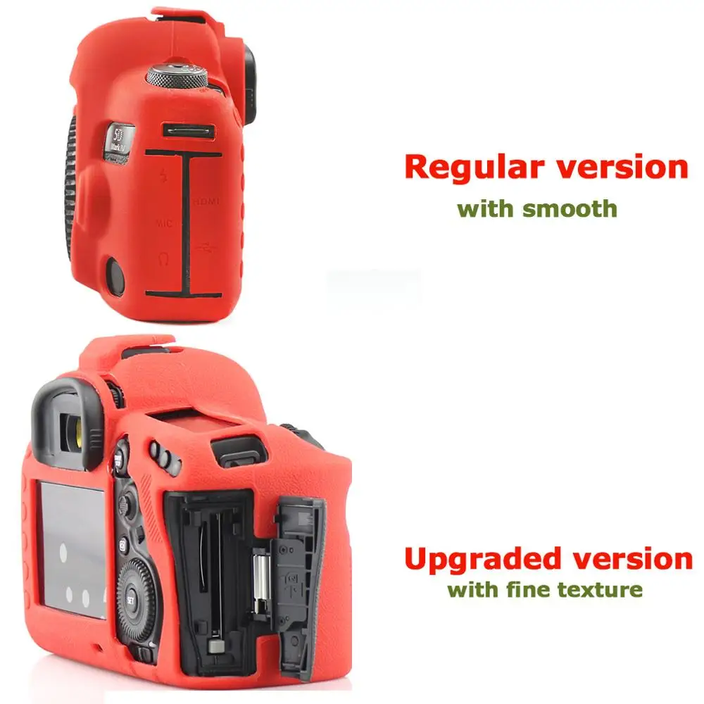 Резиновый силиконовый защитный чехол для корпуса телефона Canon 5D4 5D Mark IV