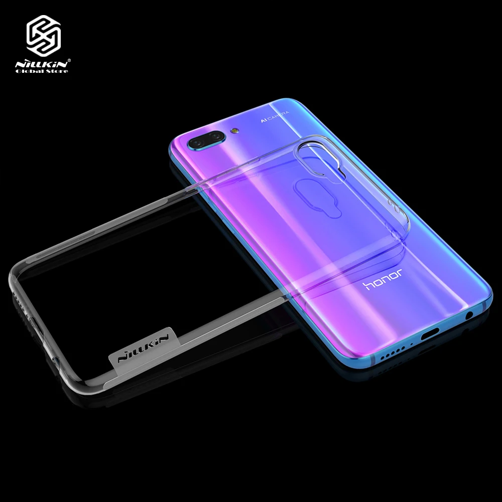 Nillkin для huawei Honor 10 силиконовый чехол ультра тонкий ТПУ задняя крышка в виде