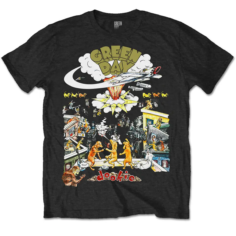 Футболка GREEN DAY 1994 г. футболка Dookie все размеры новинка официальный логотип