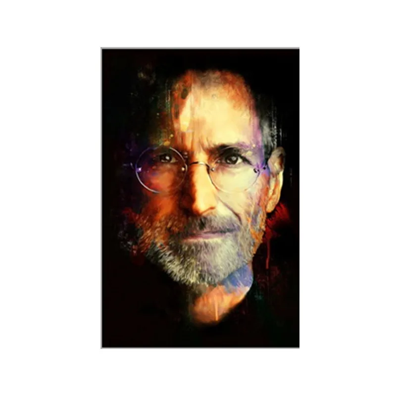 Celebrity Steve Jobs HD Photo Paper Poster Idol Inspired Art Decor Office inspirational Wall Decorative Painting Posters | Дом и сад