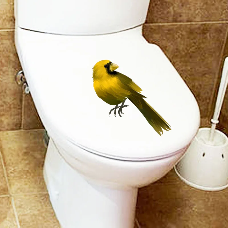 YOJA 12 2X21 см Летающие птицы Наклейка на стену наклейка для туалета домашний декор