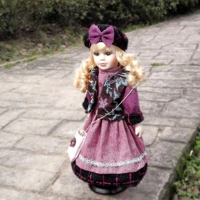 41 см керамические Очаровательная Кукла Коллекция работа Игрушки для девочек