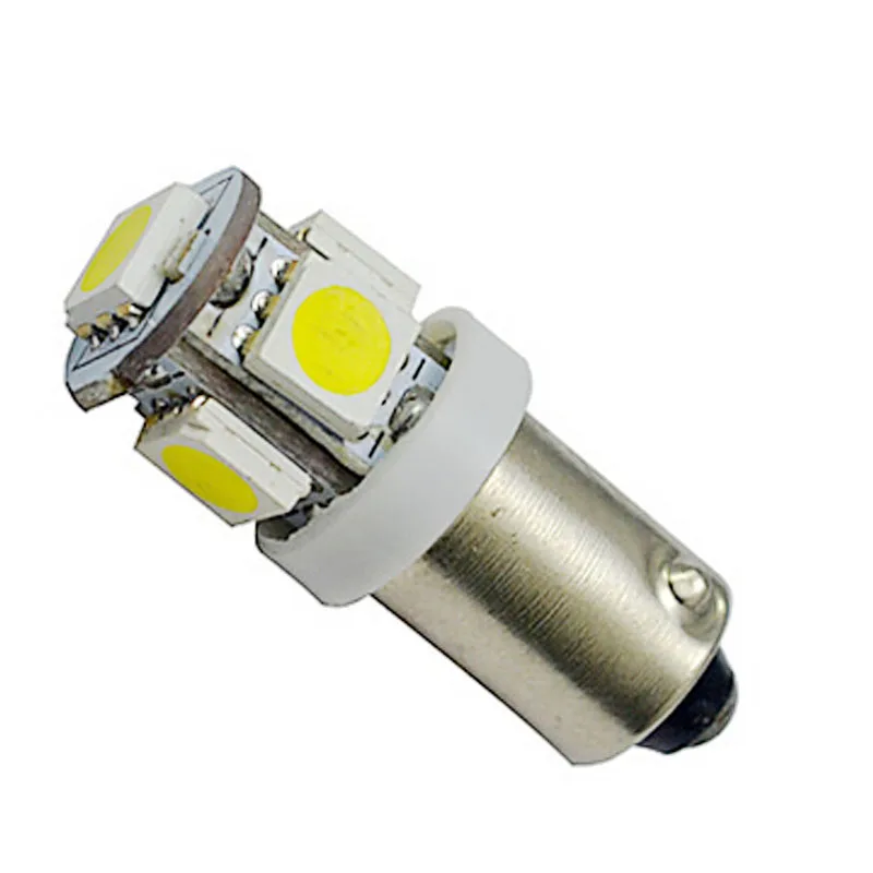 100 шт. автомобисветильник светодиодные лампы BA9S 5050 5 SMD DC 12 В|led light interior|ba9s 5interior car