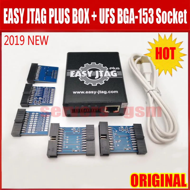 Новая версия 2020 оригинальный полный комплект Женская розетка EMMC + Easy Jtag Plus адаптер для розетки|Детали