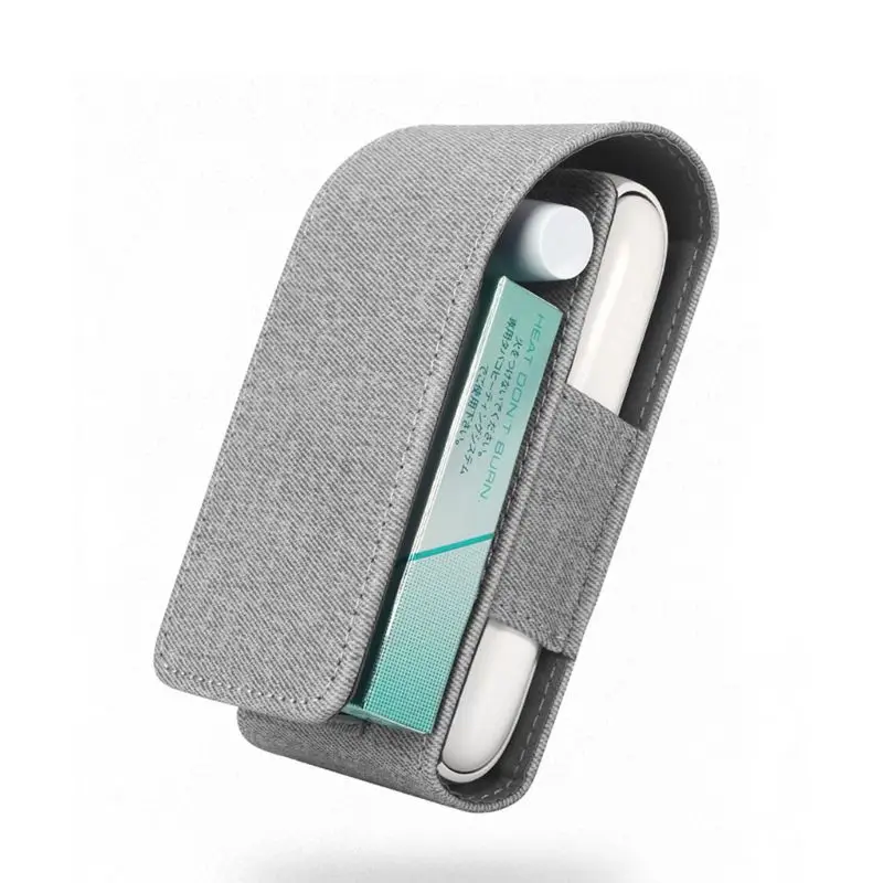 Холщовый чехол для IQOS Eletronic сигарет кожаная Портативная сумка защитные
