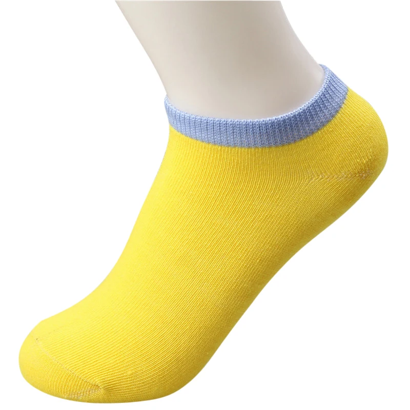 Женские носки тапочки летние милые хлопковые башмачки ярких цветов женские