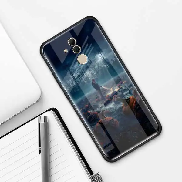 Разноцветный чехол из закаленного стекла для huawei P30 Pro P10 P20 P30 Lite mate 10 20 Pro Honor 20 Pro 8X - Цвет: 012