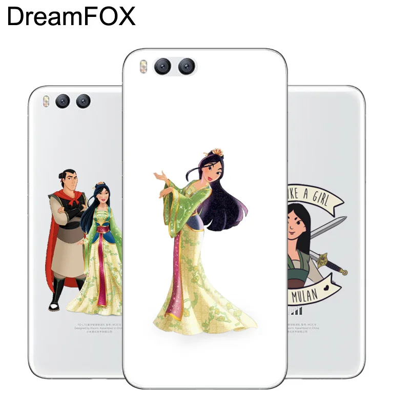 DREAMFOX M515 Хуа мулань мягкие чехлы для телефонов с мультипликационным рисунком из