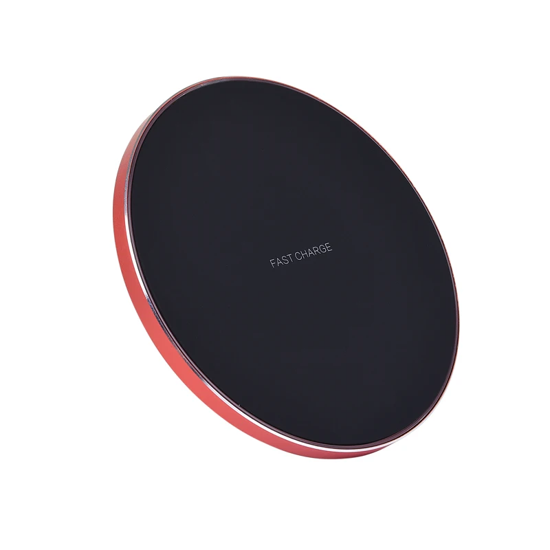 QC3.0 10 Вт быстрая Беспроводная зарядка Qi Беспроводное зарядное устройство для iPhone
