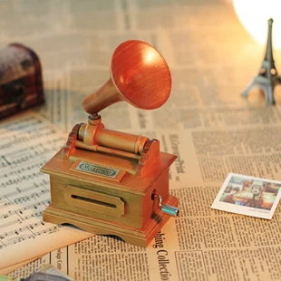 Лента с ручным приводом графофон сделай сам бумажная полоса Музыкальная