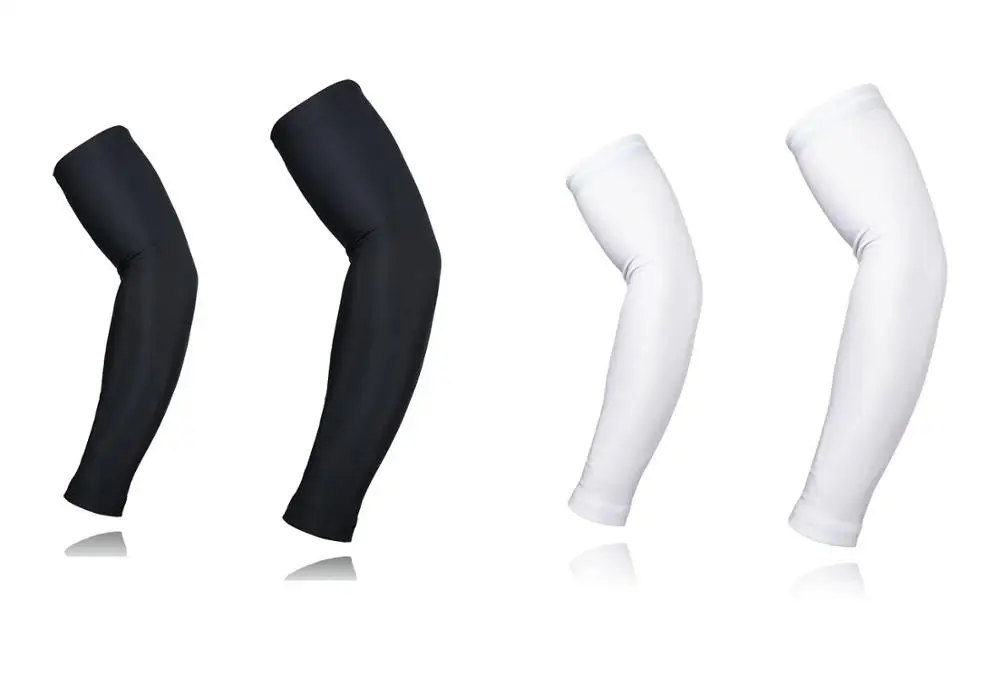 2pairs black white ARSUXEO велосипедные рукава, нарукавники для горного велосипеда, велосипедные рукава, нарукавники с защитой от ультрафиолета, нарукавники для рыбалки, гольфа, нарукавники XTN01 - Цвет: 2pairs black white