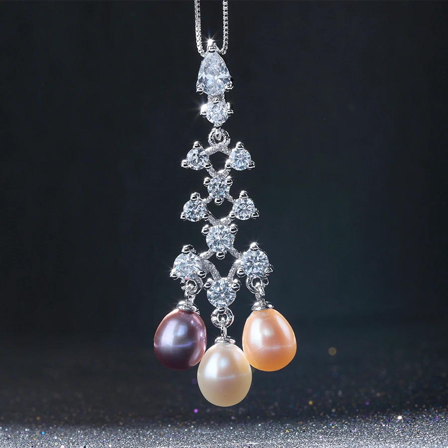 VEAMOR классическое ожерелье серебро 925 пробы ювелирное изделие высокое качество 100%