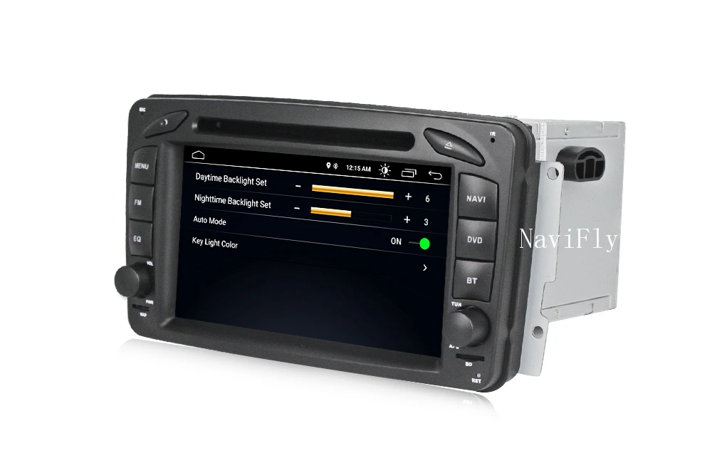 7 дюймов 2 din DSP Android 9 автомобильный мультимедийный плеер для Mercedes/Benz Clk W209/W203/W168/W163/Viano/W639 DVD gps wifi CANBUS