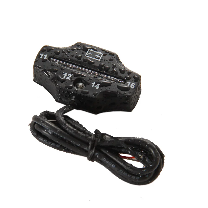 Батарея датчик светодиодный вольтметр индикатор 12v 16V Светодиодная лампа для