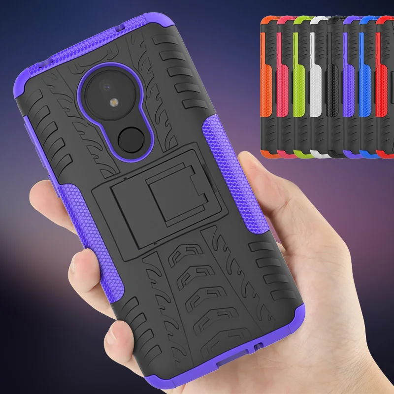 

soft Silicone + PC Cover Case sFor Moto G5 G5s C Plus E4 G7 Power Rubber Hard Cover For Motorola Moto G7 Power mobile Phone Case