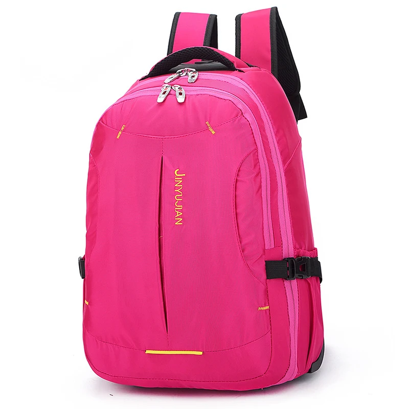 Сумка на колесиках Letrend для женщин модный рюкзак из ткани Оксфорд путешествий