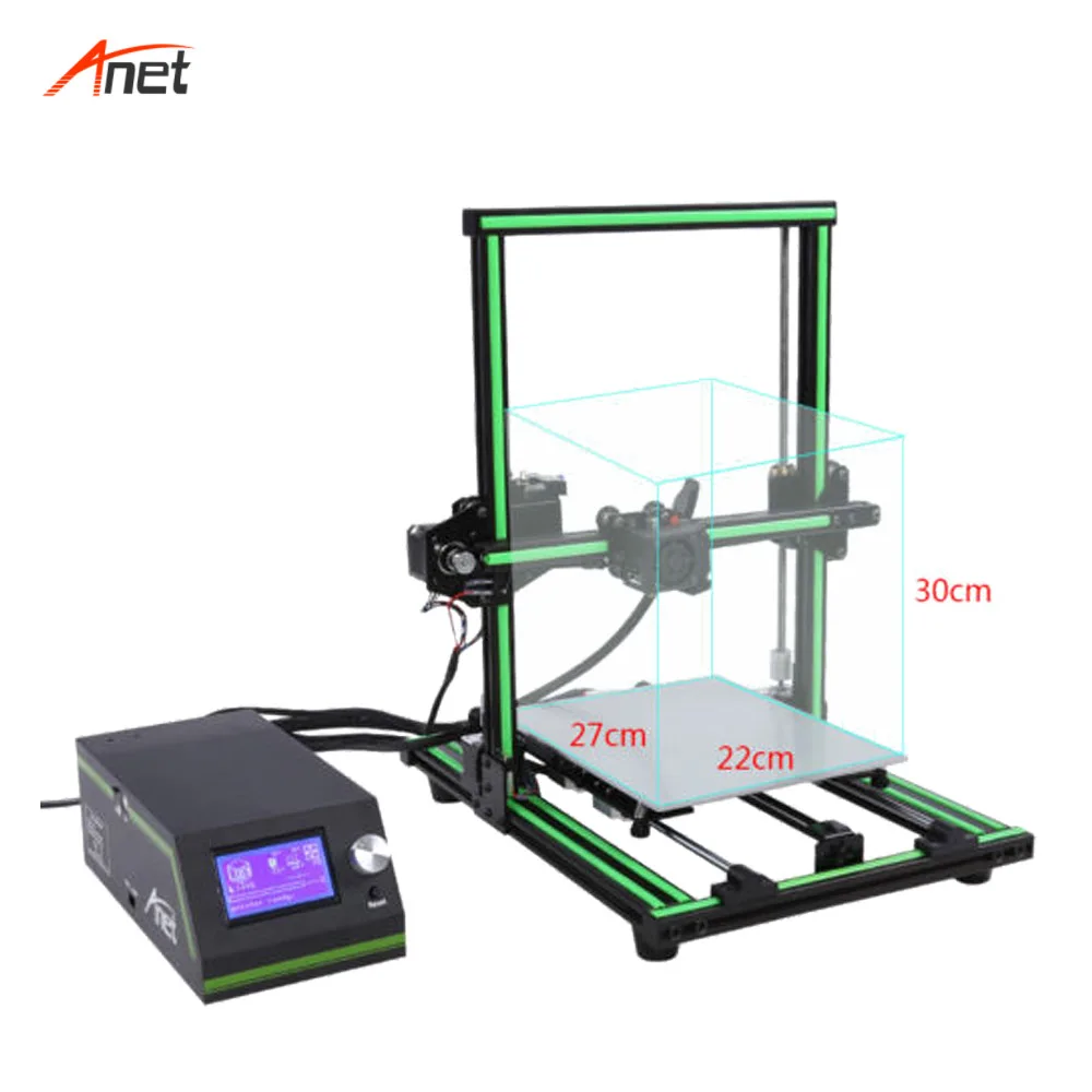 Anet E10 легко собирается DIY 3d принтер набор самый экономичный большой размер печати