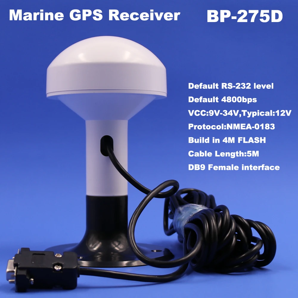 Морской GPS приемник BEITIAN лодочный корабль 4800bps NMEA 0183 DB9 Коннектор с винтовой