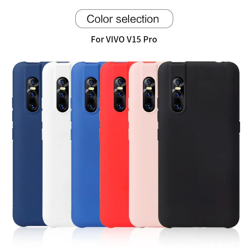 ДЛЯ vivo V15 Pro Премиум ТПУ твердый мягкий чехол силиконовый гибкий для телефона |