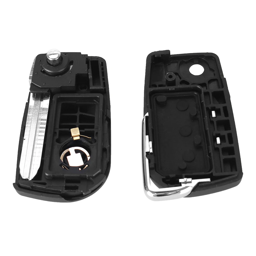 Dandkey измененный складной корпус дистанционного ключа для TOYOTA Rav4 Corolla Yaris Avalon Echo Prado