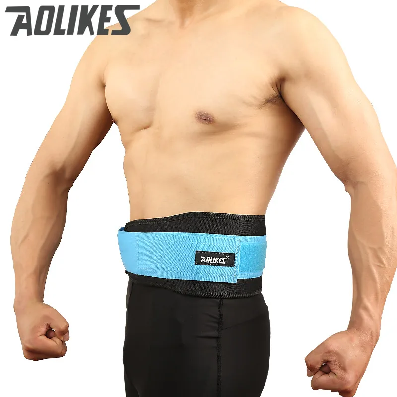 Спортивный пояс Aolikes для тяжелой атлетики фитнеса спины бодибилдинга домашний