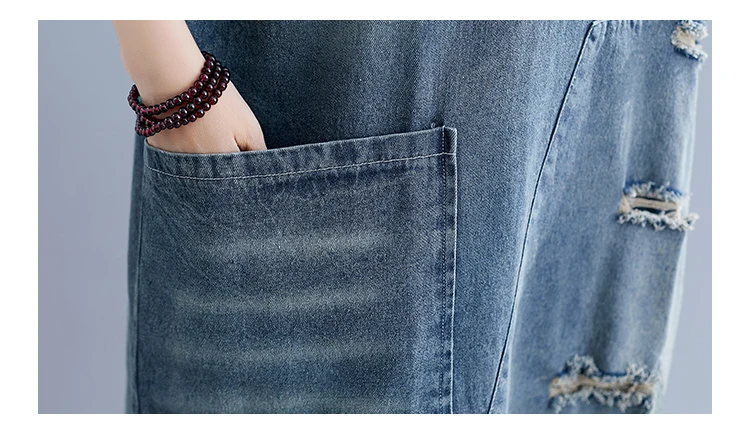 

Retro Dress For Women Pockets Dress Female Loose Vestido De Festa Casual Women'sdresses Robe Femme Denim Dresses Ukraine