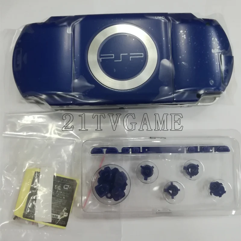 2 шт./лот чехол с полным корпусом для PSP 1000 PSP1000 Набор сменных кнопок | Электроника