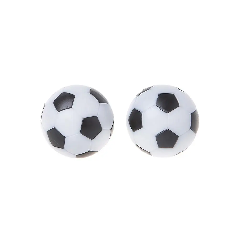 32mm 2 шт настольный футбольный мяч, пластиковый футбольный мяч, футбольный мяч, Soccerball, спортивные подарки, круглые домашние игры 32 мм/36 мм - Цвет: 32mm