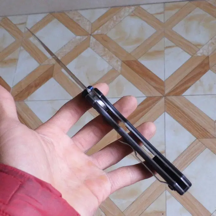 Gango F7611 G7611 58-60HRC 440C G10 или ручка из углеродного волокна, карманный складной Ножи для выживания на природе, для кемпинга, тактический, для повседневного использования