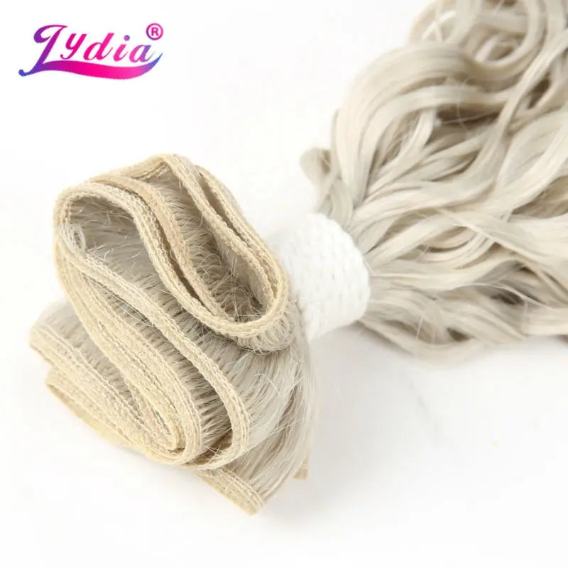 Лидия для женщин 3 упаковки/партия синтетические вьющиеся пряди волос