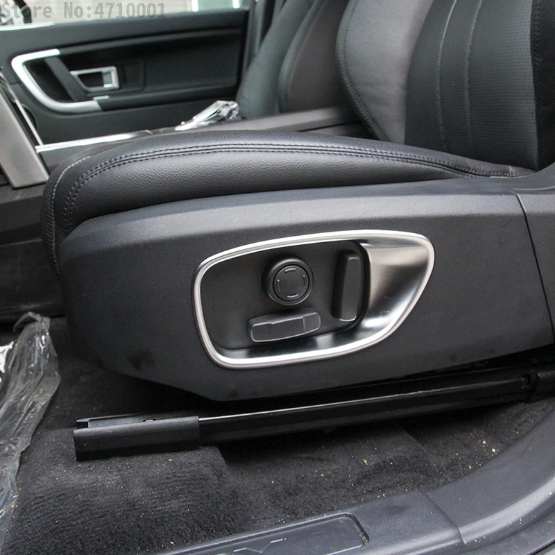 ABS Chrome Side Seat Decoration Frame Cover Trim For Land Rover Discovery Sport 2015 2016 2017 Car-Styling Auto Accessories | Автомобили и