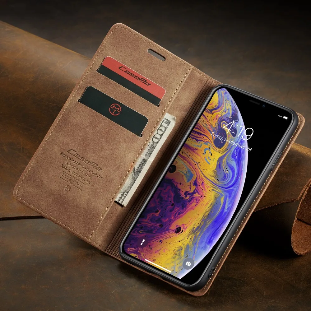 Флип-чехол для iPhone 11 Pro X XS Max XR 8 7 6S Plus | Мобильные телефоны и аксессуары